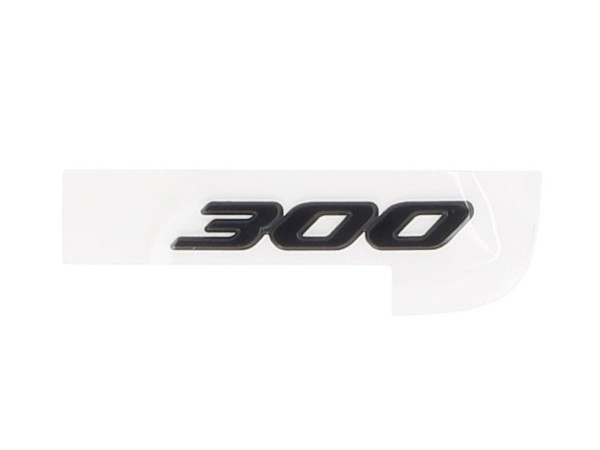 Belettering, 300, zwart, mat