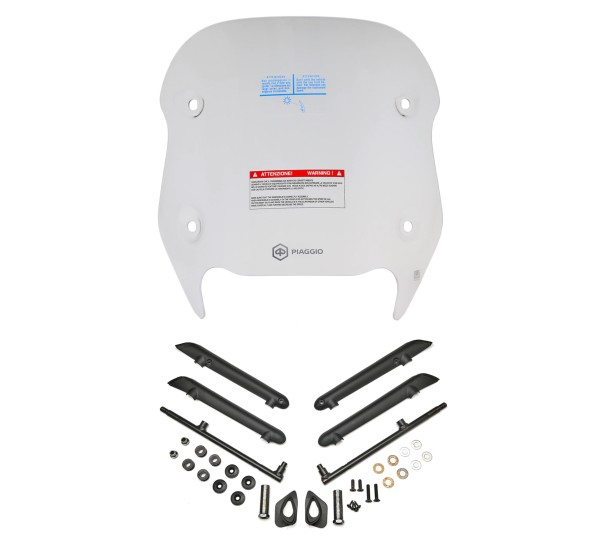 Flyscreen duidelijk voor Beverly HPE Original Piaggio