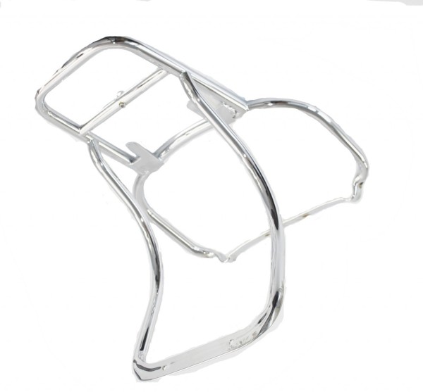 Originele chromen bagagedrager achter voor Vespa PX