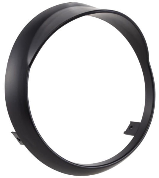 Lamp ring voor Vespa Primavera 50-150ccm 2T/4T, mat zwart