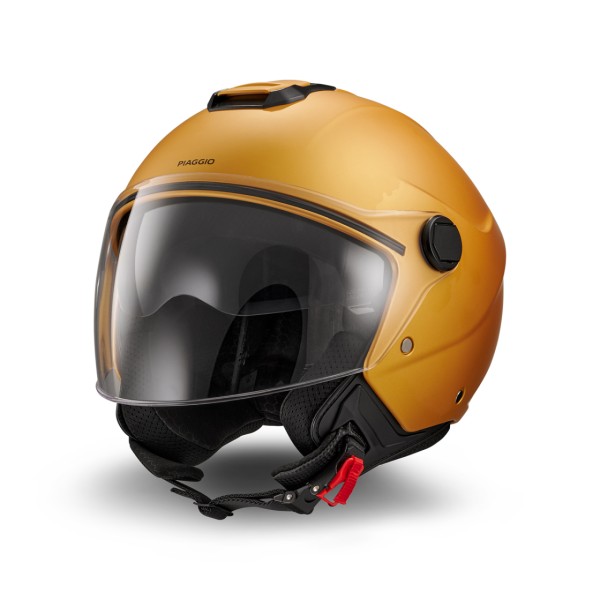 Piaggio Demi Jet UL01 jethelm, matgeel
