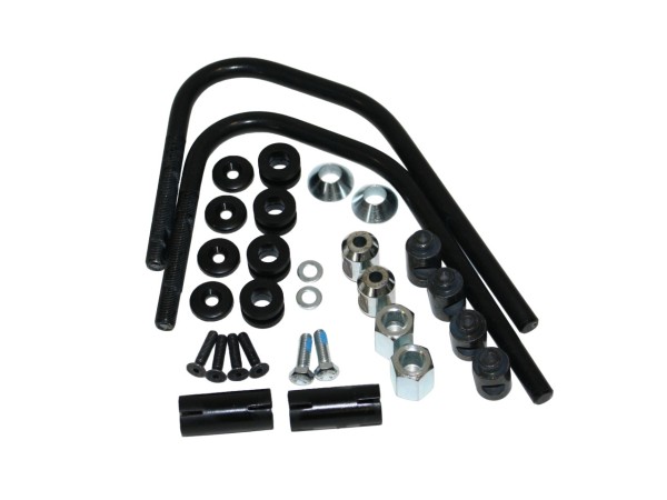 Originele zwarte beugel voor Vespa Sprint (24-) windscherm