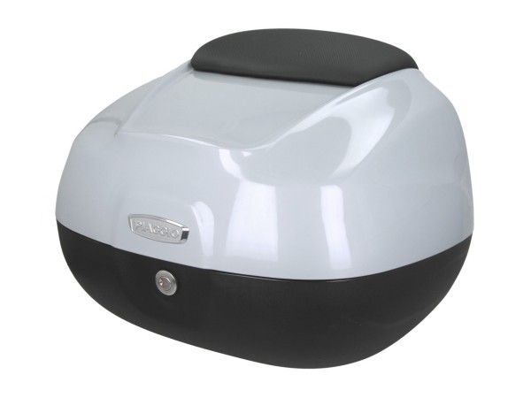 Topkoffer 37 l met rugleuning voor Piaggio MP3 HPE 530 Exclusive (2024) - grigio Mercurio G18