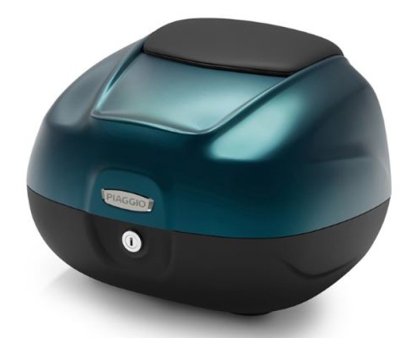 Topkoffer 37L voor Piaggio MP3 HPE 400/530 / Medley Sport 125/200 - donkerblauw mat D12