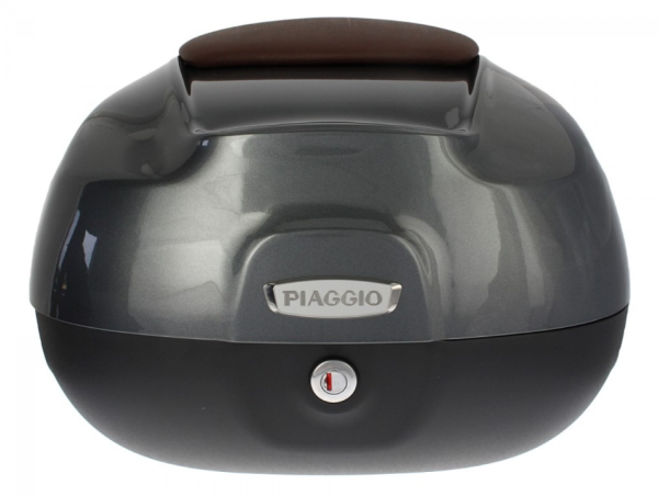 Topkoffer 37 l met rugleuning voor Piaggio Medley 125/150 (16-18) - grijs 798/B