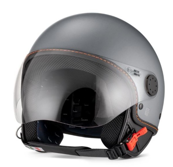 Vespa jethelm, Vespa Visor LangHe, grijs/titanium (707/C) - XL
