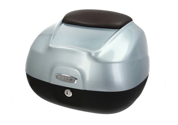 Topkoffer 37 l met rugleuning voor Piaggio Medley 125/150/200 (22-24) - grigio azzuranto G14