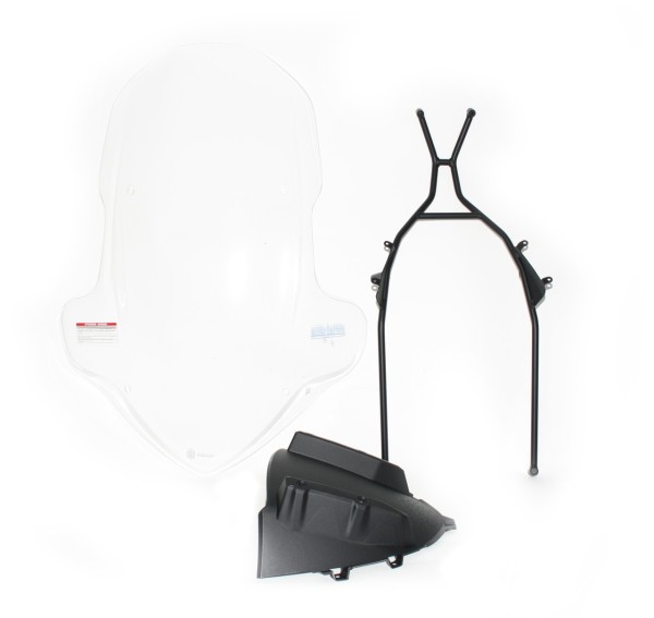 Hoog windscherm helder voor Piaggio MP3 HPE 400 / 530